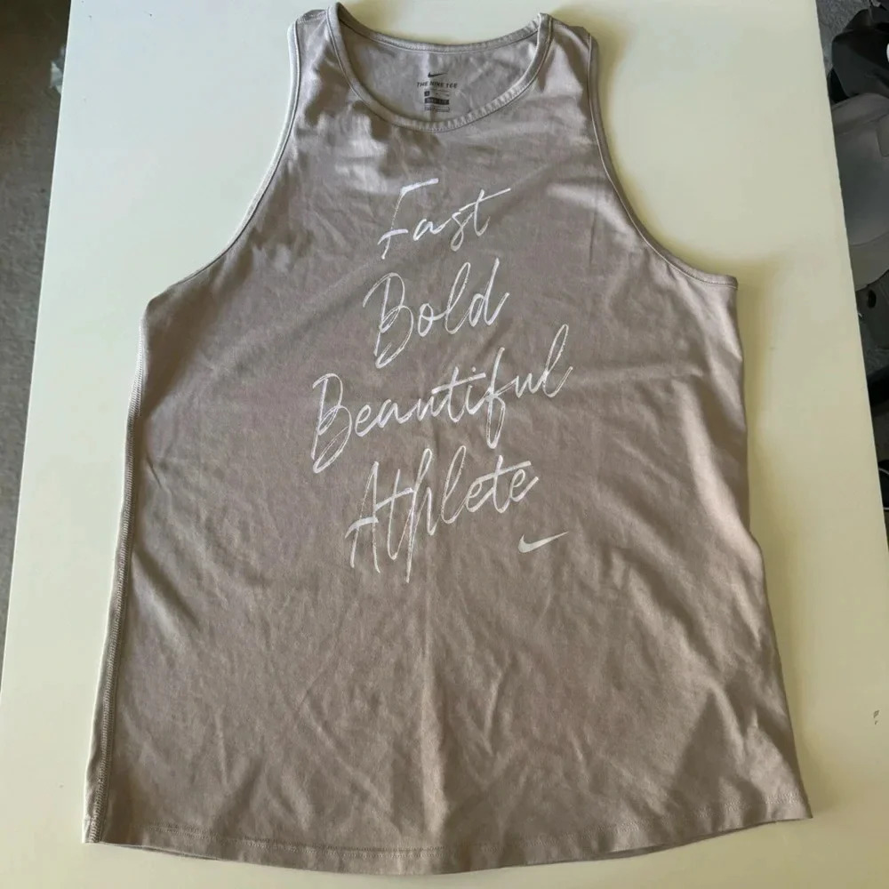 Nike Dri-Fit Tee Tank Top Training Sleeveless Shirt Size Small